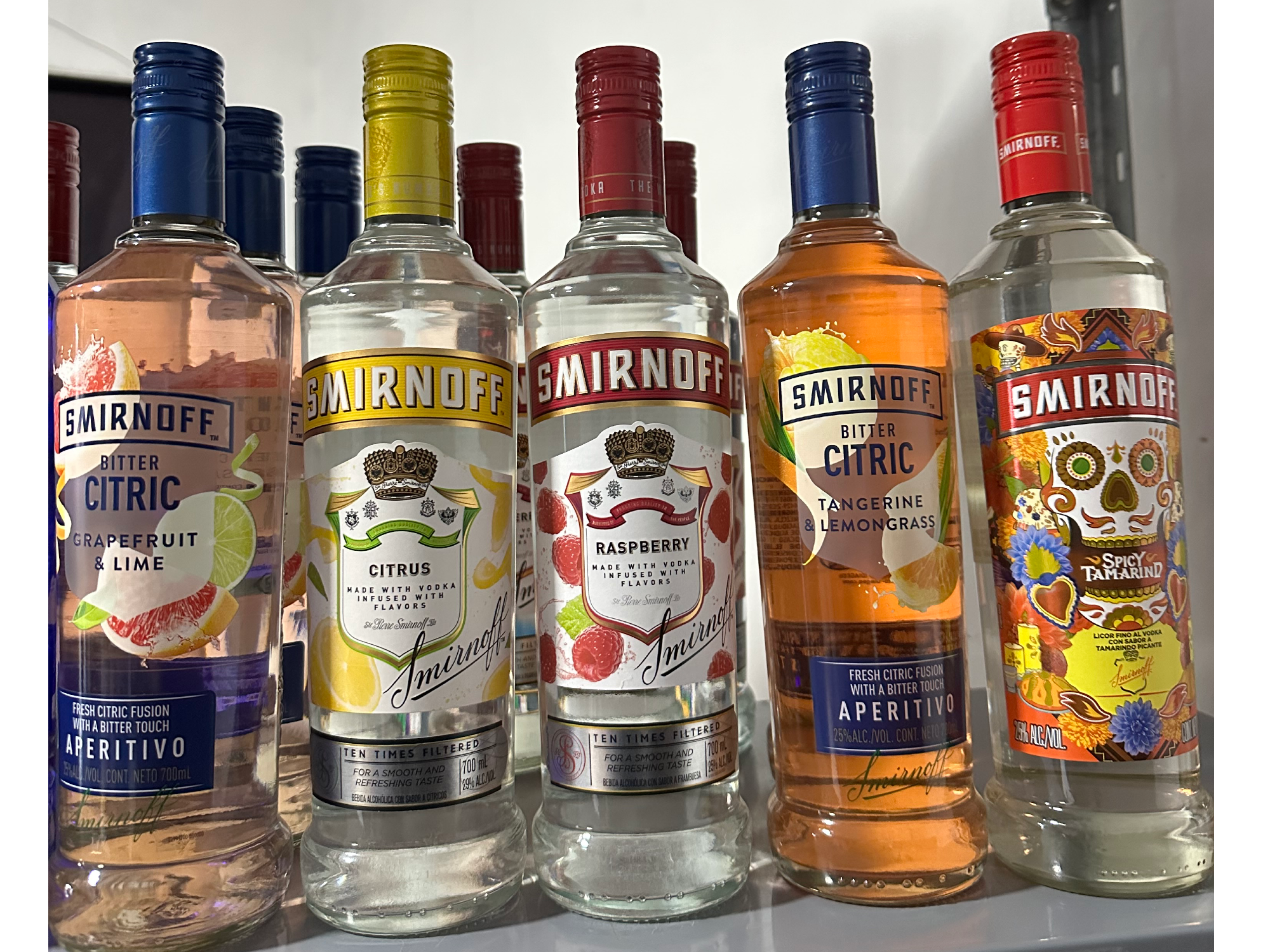 Vodka Smirnoff sáb.