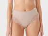 BOMBACHA CLASICA DE TRICOT Y PUNTILLA