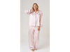 Pijama camisero de seda