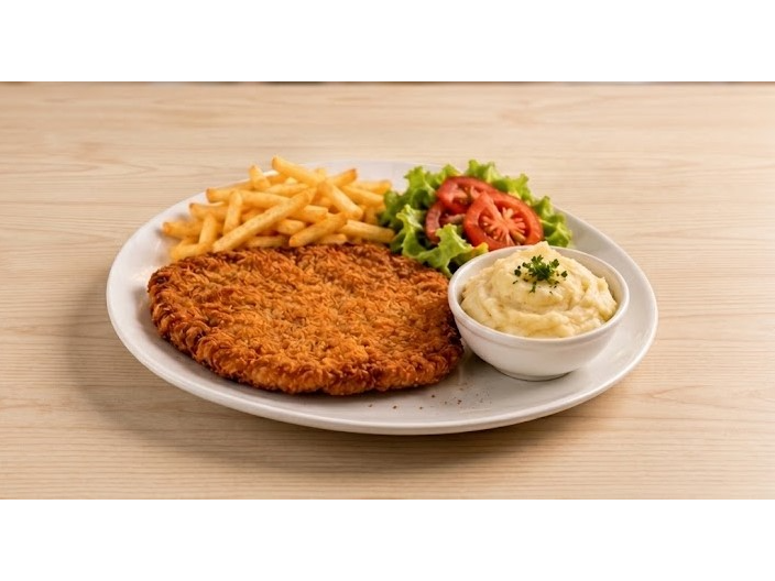 MILANESA DE POLLO O VACUNA