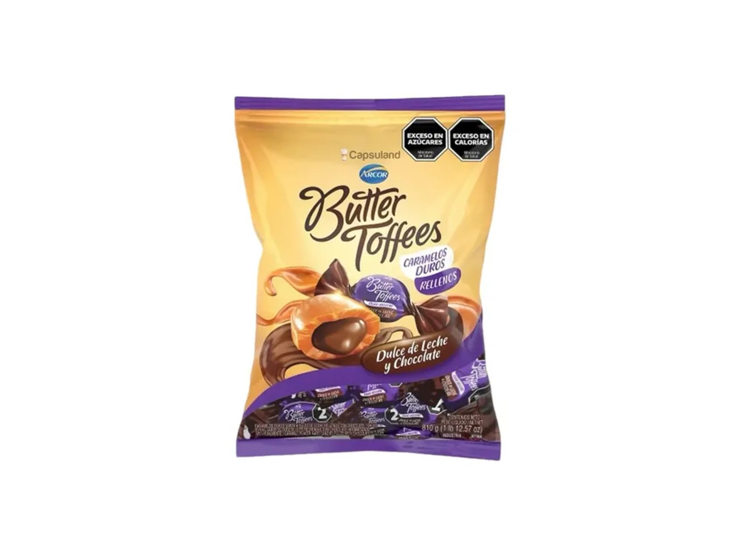 CARAMELOS BUTTER TOFFEES RELL. CHOCOLATE