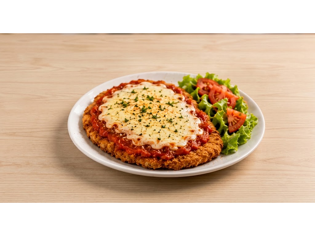 MILANESA DE POLLO O DE CARNE VACUNA NAPOLITANA de La reina Club en OTC