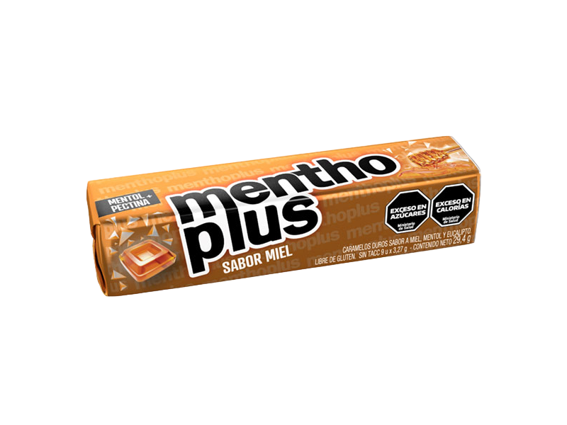 CARAMELO MENTHOPLUS MIEL
