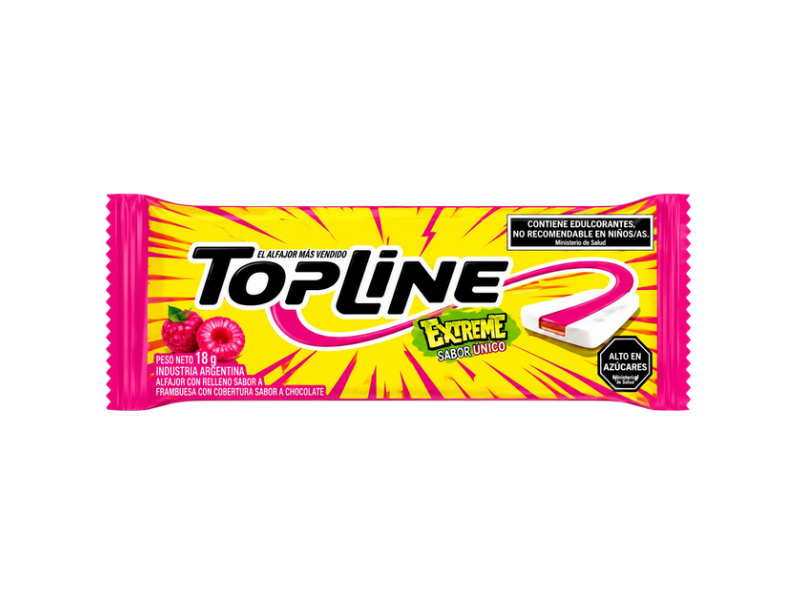 CHICLE TOPLINE EXTREME TUTTI FRUTI