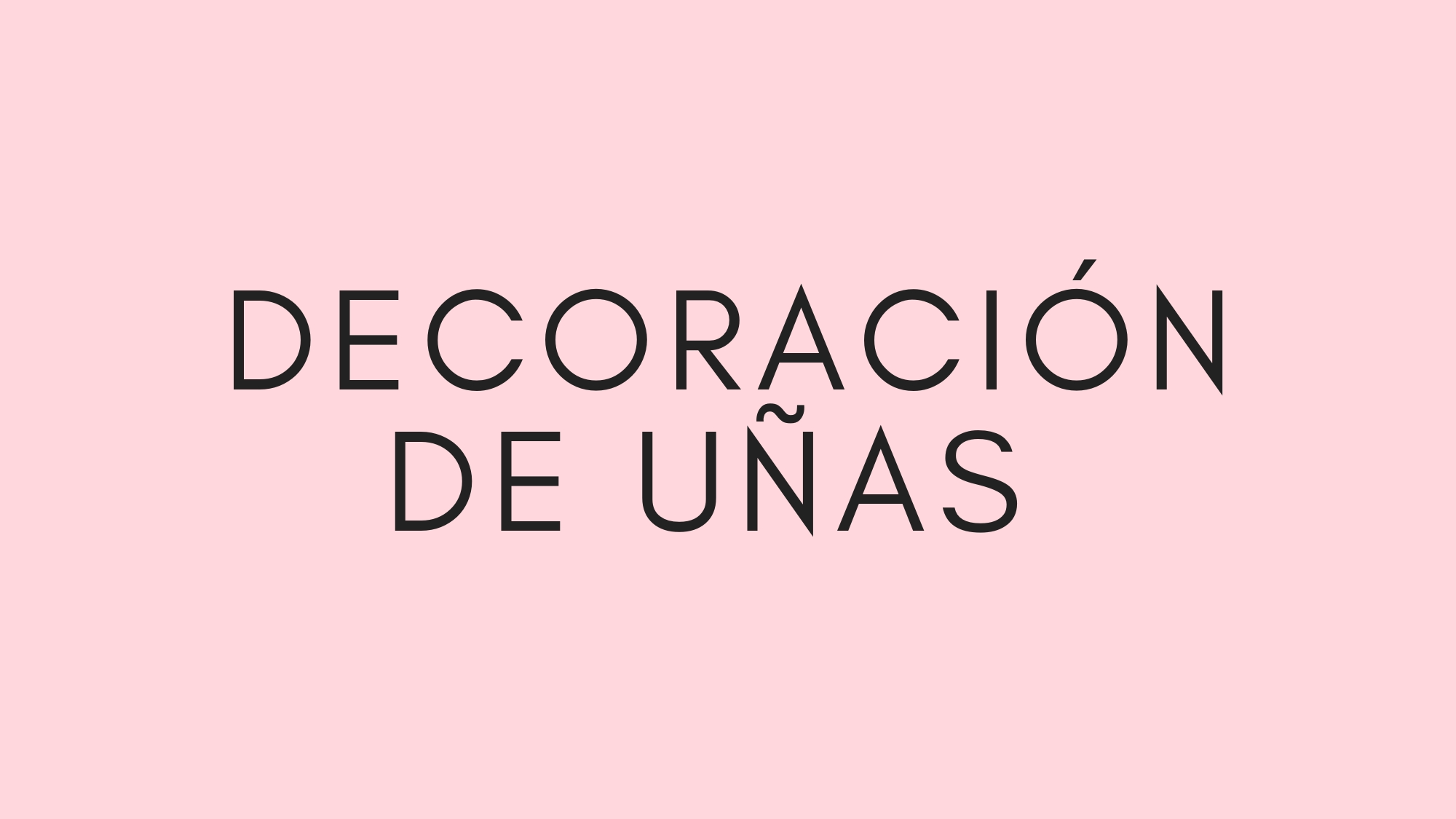 Decoracion para unas