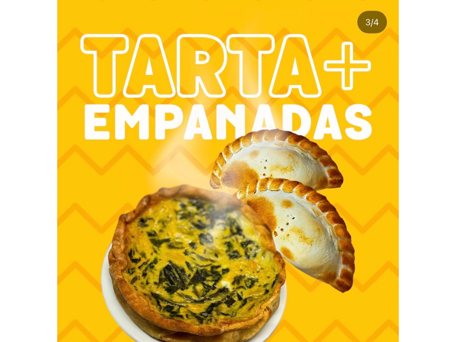 Promo - Tartita + 2 empanadas