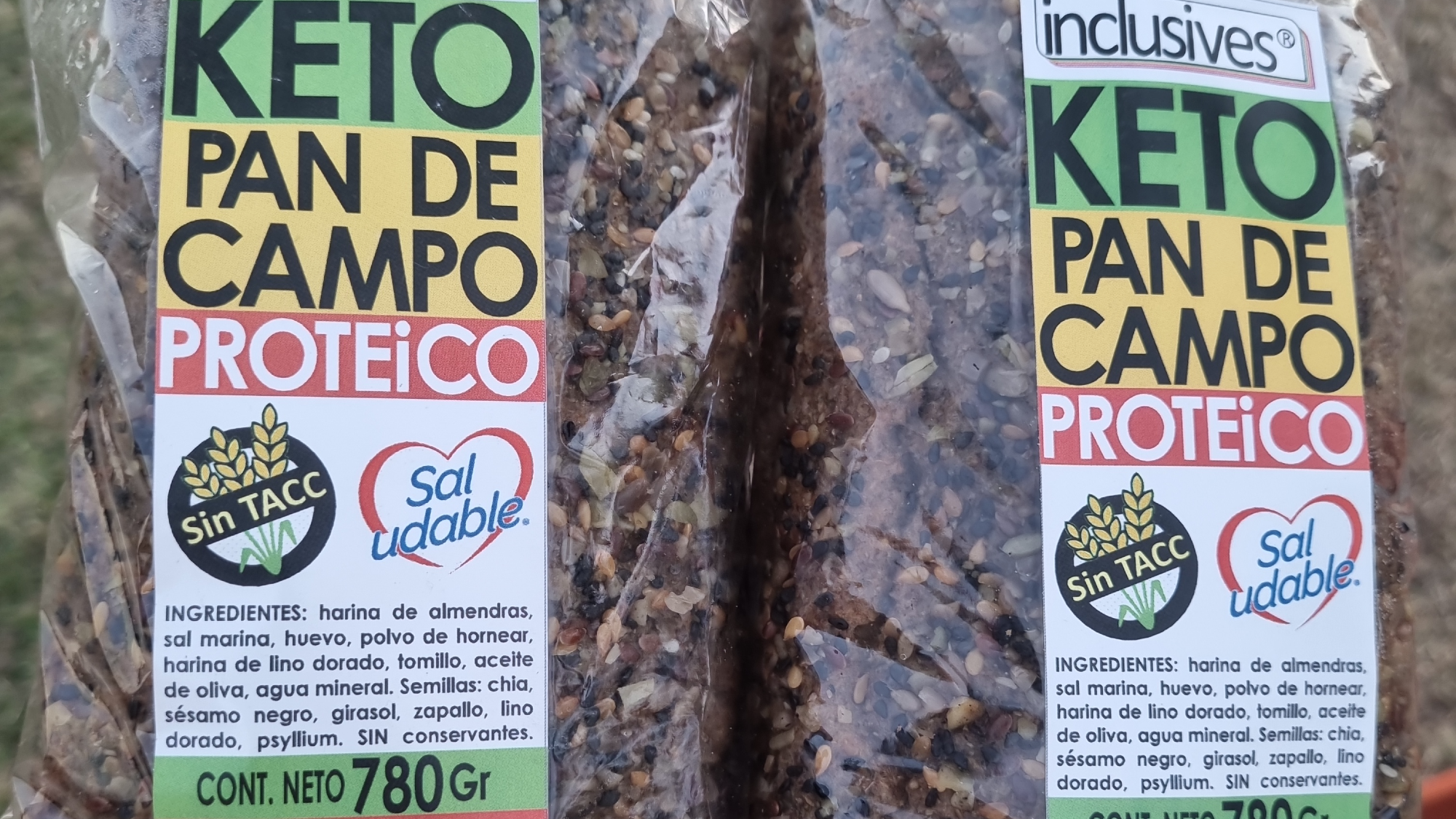 Panes Keto e Integrales. Chalitas. Tostadas