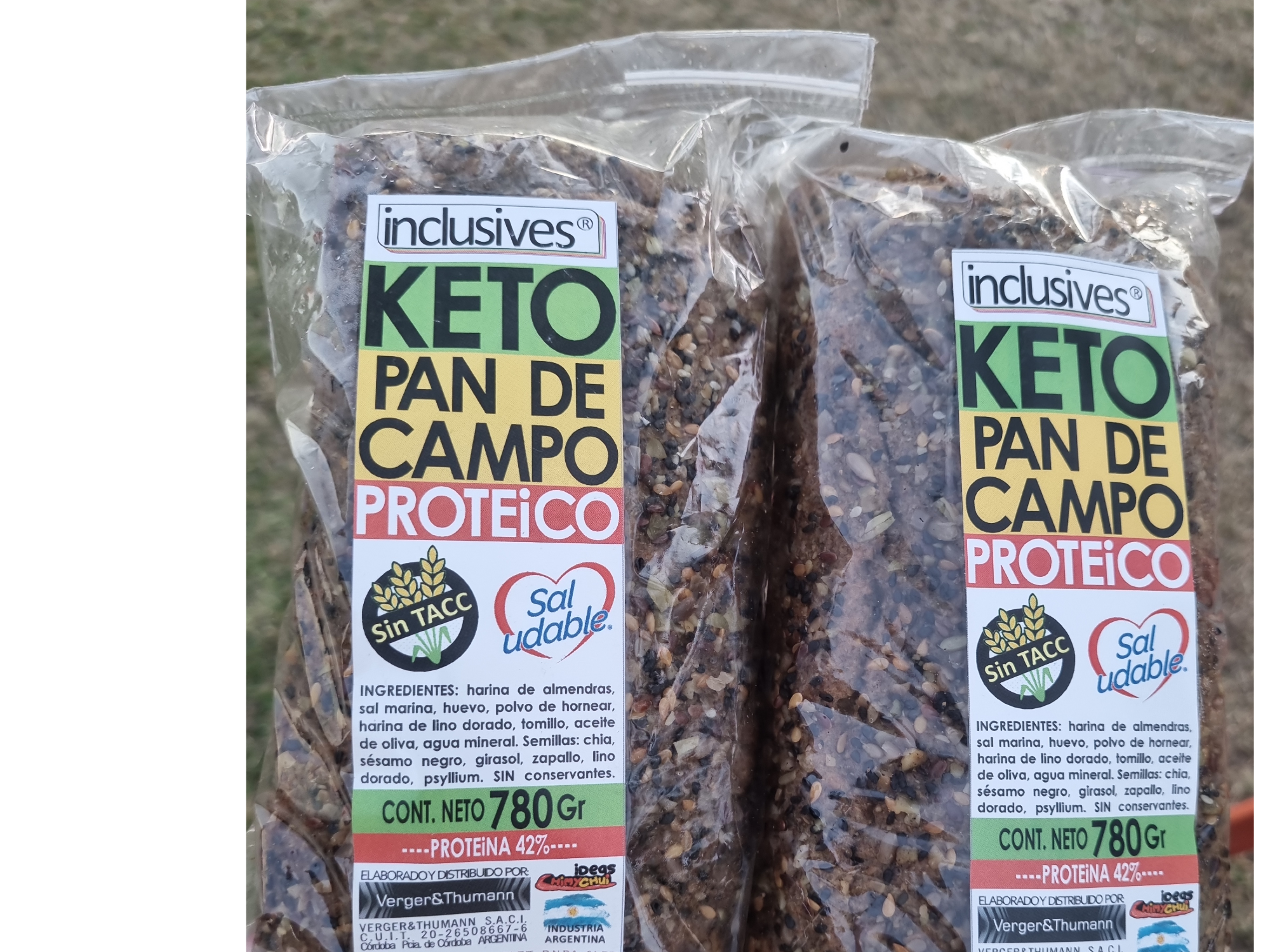 Pan de campo PROTEÍCO KETO