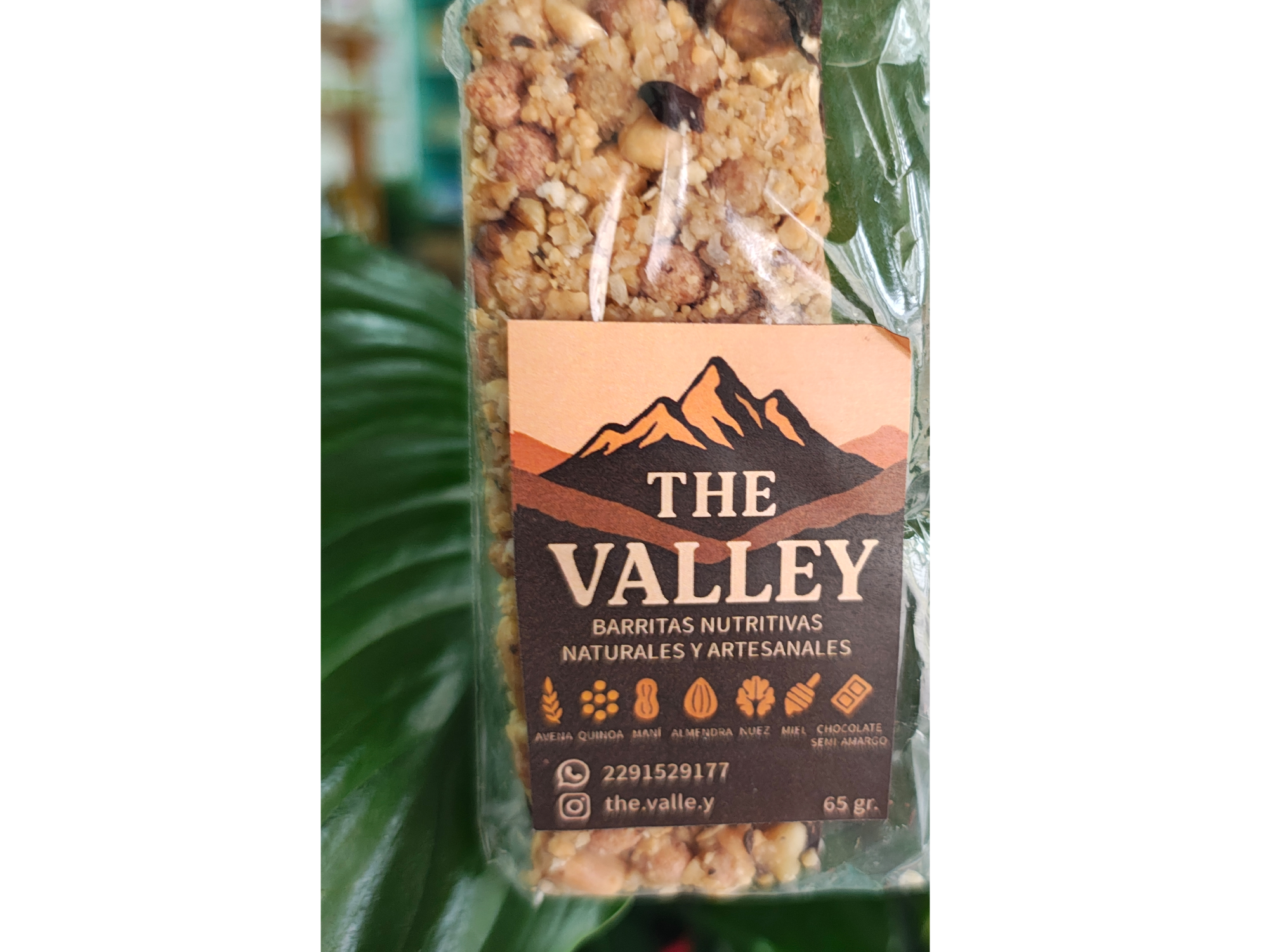 Barritas Artesanales Sin azúcar