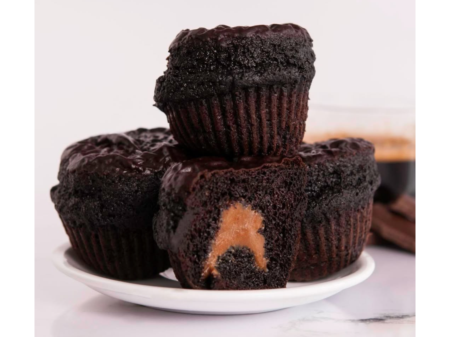 Muffins de chocolate