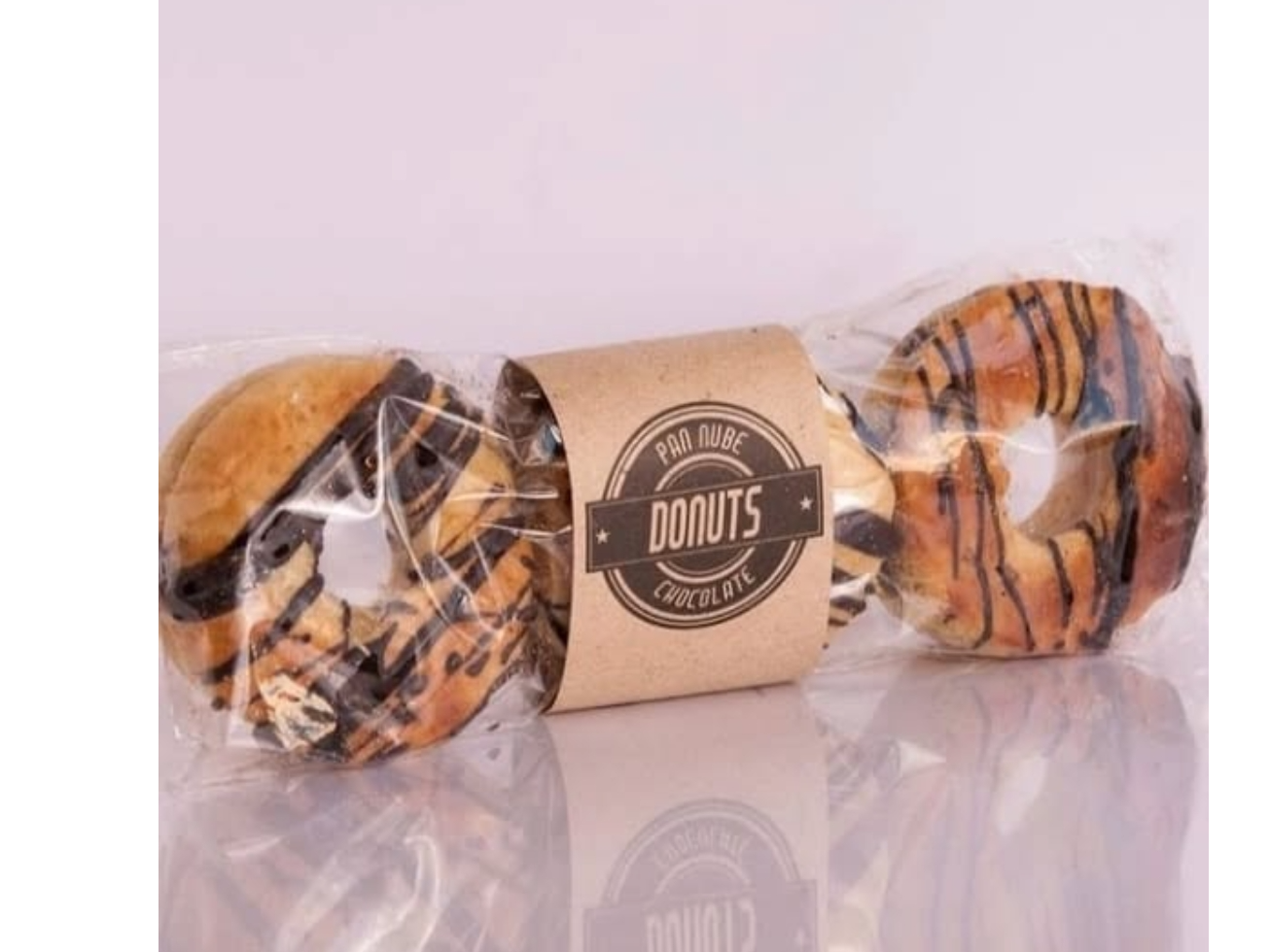 Dinas vainilla con chocolate amargo