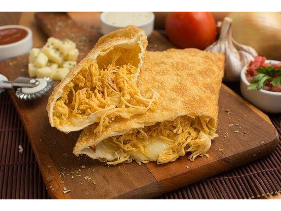 Pastel de pollo con queso