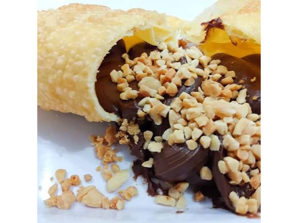 Pastel de Nutella com maní 10CM