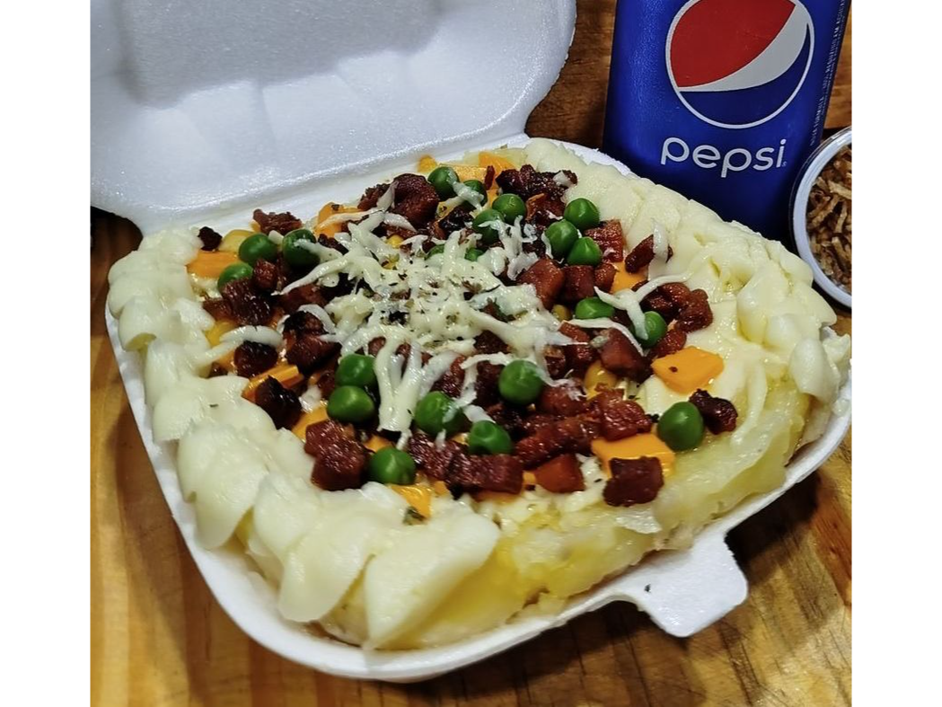 Papas de la casa con catupiry
