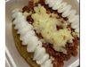 Papas rellenas de carne desmenuzada