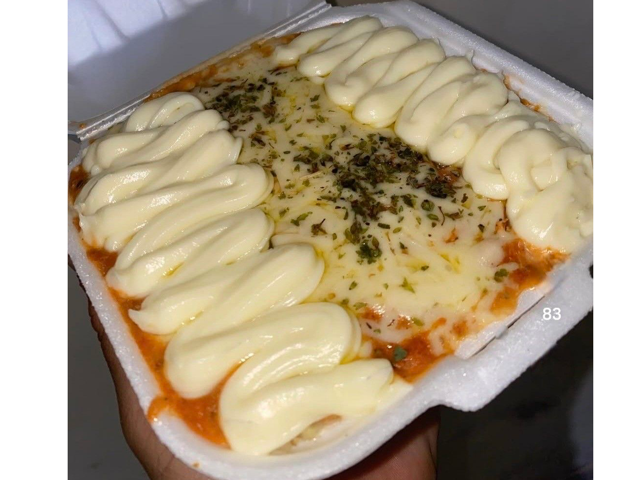 Papas rellenas de calabresa