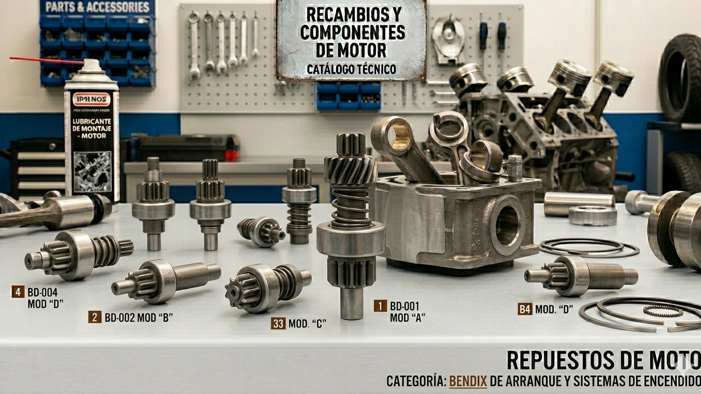 BENDIX DE ARRANQUE