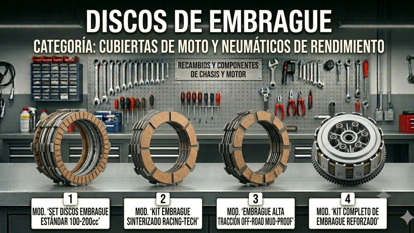 DISCOS DE EMBRAGUE
