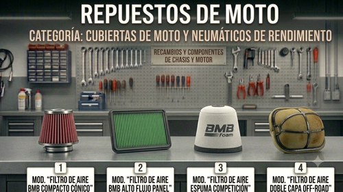 FILTROS DE AIRE BMB