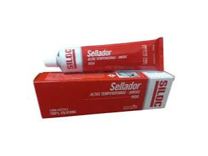 (22) SILOC SELLADOR ALTA TEMPERATURA ROJO 25g