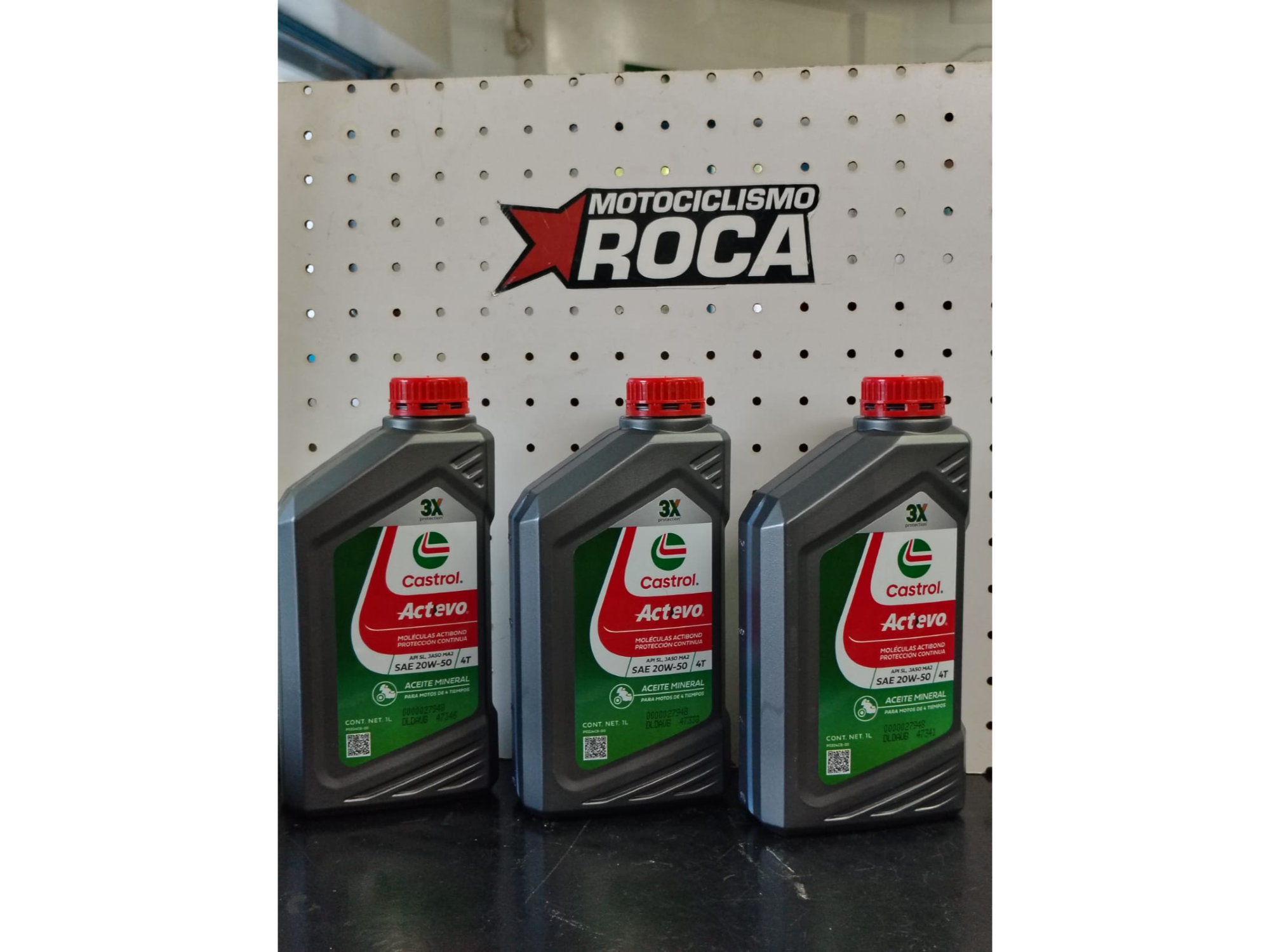 CASTROL ACTEVO 20W/50 MINERAL 1LT