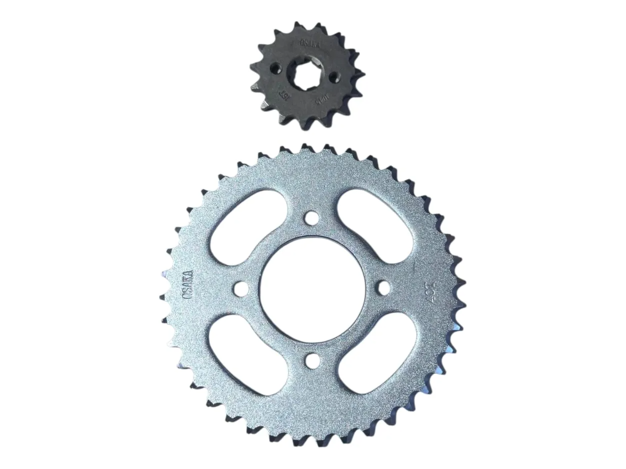 KIT CORONA Y PIÑON ZANELLA HJ 125 39T/15T