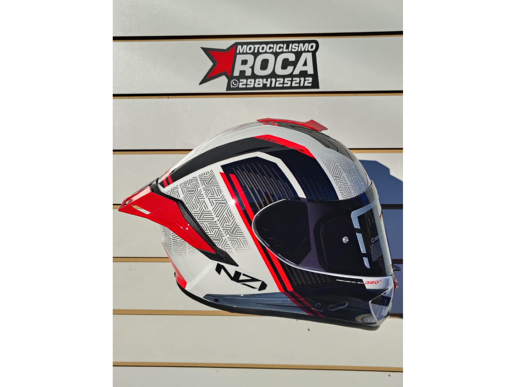 CASCO NZI WAKE STREAM BOOSTER LEGATE WHITE&BLACK&RED
