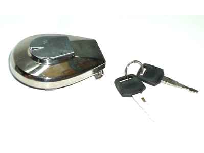 (02) - TAPA DE TANQUE MOTOMEL CUSTOM 150