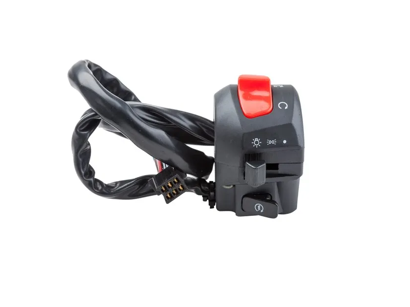 (04) - COMANDO DE LUCES DERECHO YAMAHA FZ 16