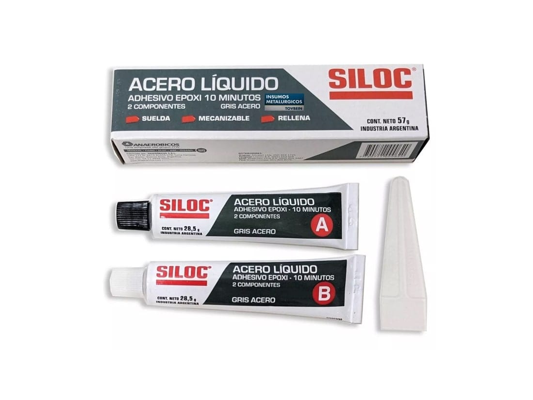 (22) SILOC ACERO LIQUIDO 57grs