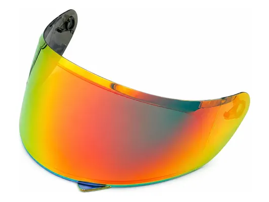 VISOR CASCO URBAX ROJO ESPEJADO