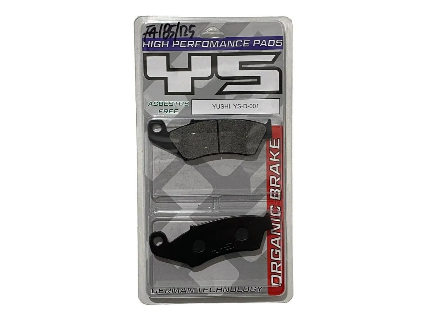 (02) - PASTILLA DE FRENO HONDA BIZ 125 / XR 150 250 DEL  O-047