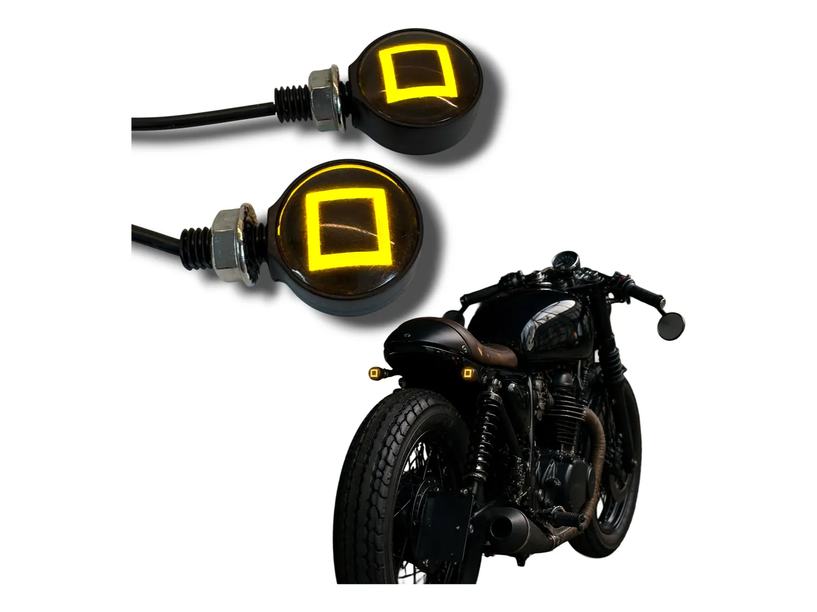 FARO DE GIRO LED REDONDO x2un