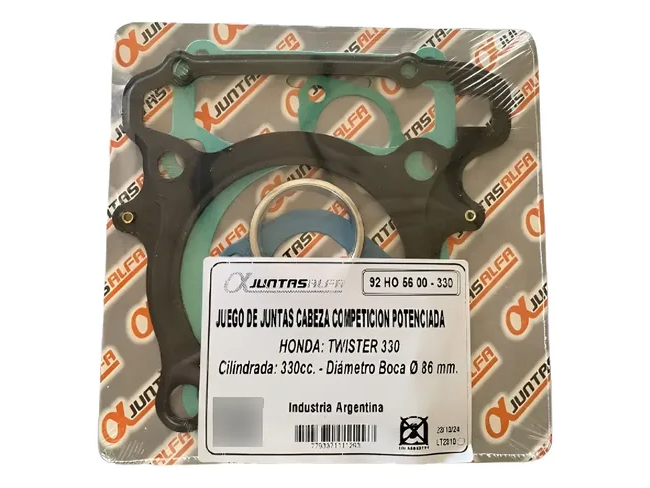 JUNTAS CABEZAL HONDA TORNADO 330