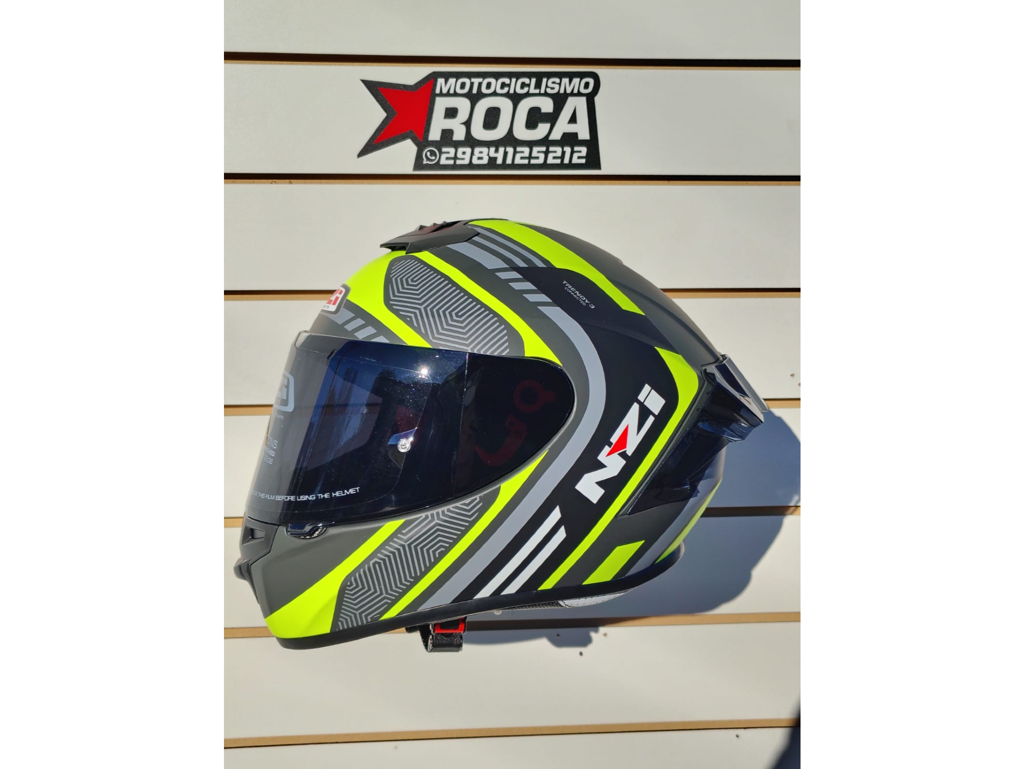 CASCO NZI TRENDY 3 STREAM ANTRACITE&GREY TINTED