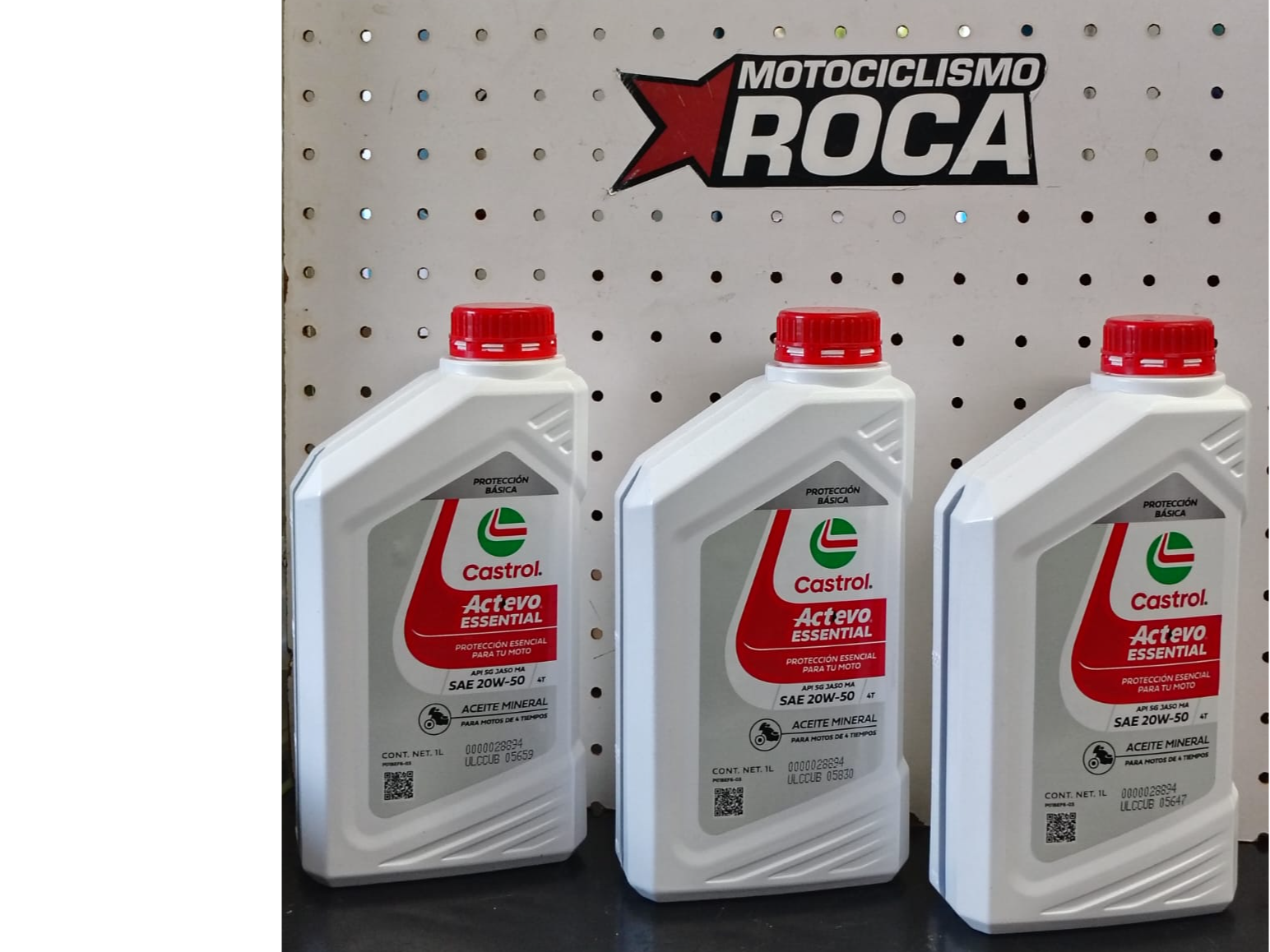 CASTROL ACTEVO ESSENTIAL 20W/50 1LT