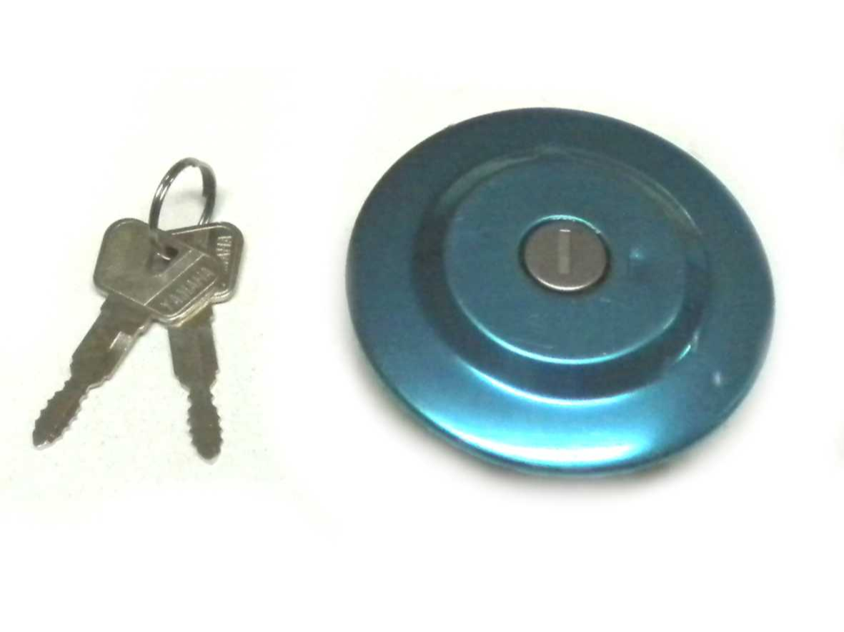 (02) - TAPA DE TANQUE YAMAHA YBR 125