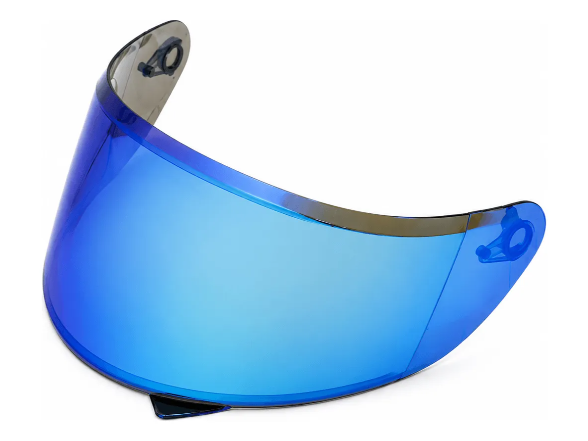 VISOR CASCO URBAX AZUL ESPEJADO