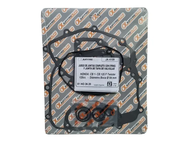 (01) JUNTA DE MOTOR HONDA CB1 125 C/ORING