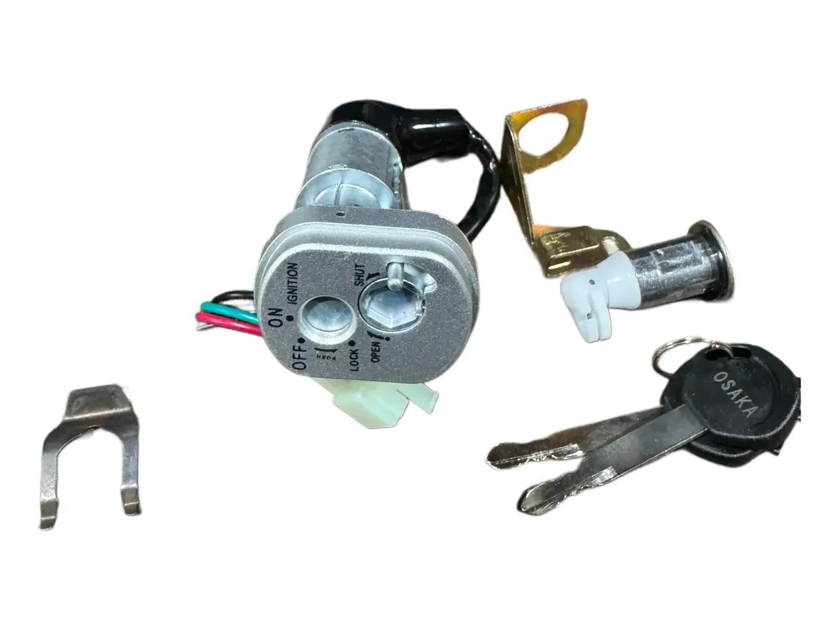 (01) - LLAVE DE CONTACTO MONDIAL MAX OVALADA + CERRADURA