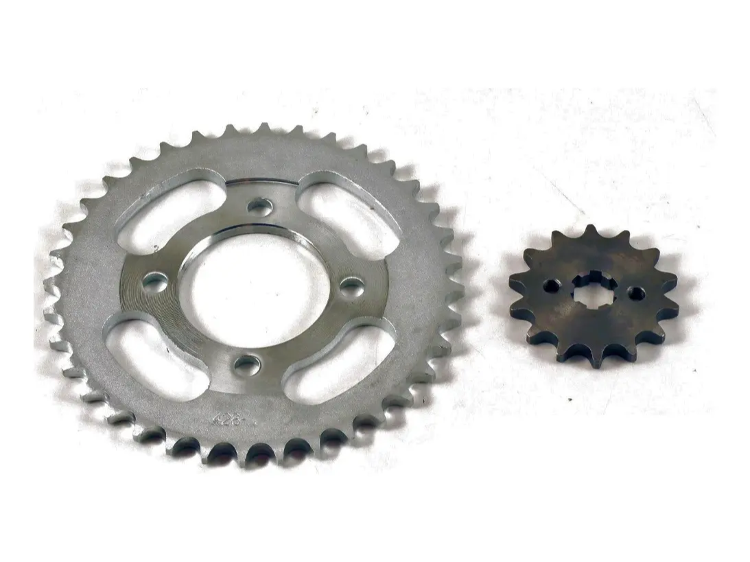 KIT CORONA Y PIÑON YBR 125 43T/14T