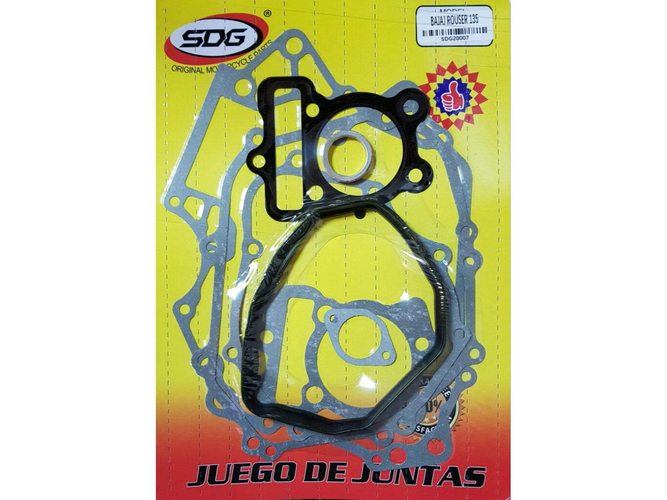 JUNTA DE MOTOR BAJAJ ROUSER 135