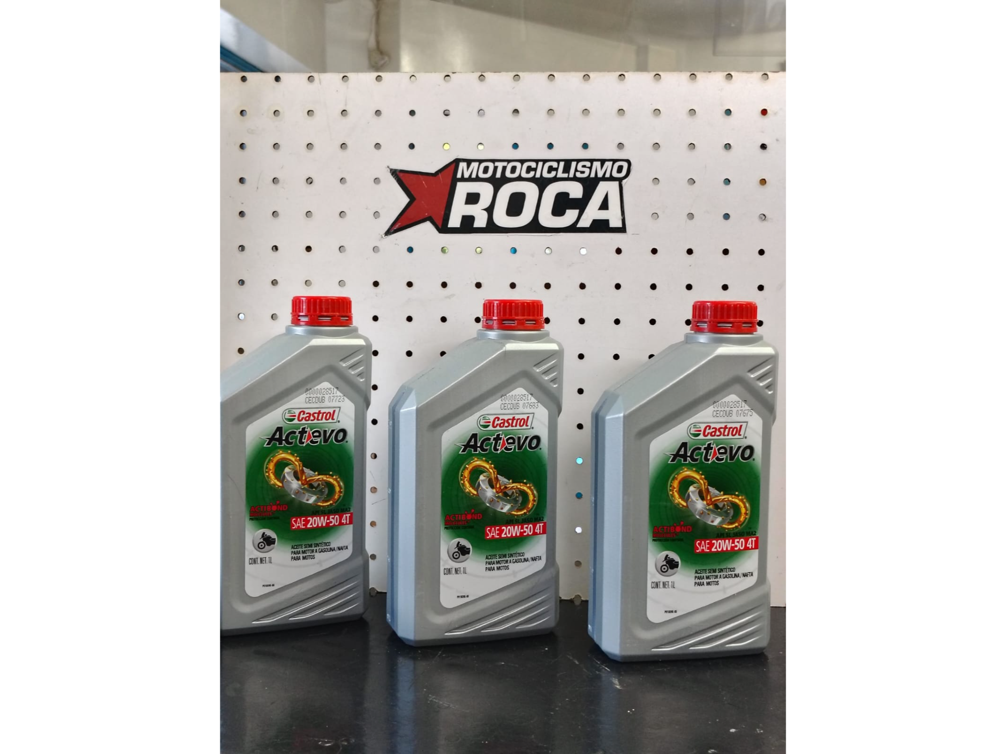 CASTROL ACTEVO 20W/50 SEMI SINTETICO 1LT