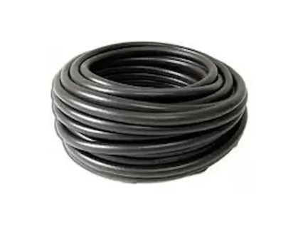 (03) MANGUERA NAFTA 0.5 MTS. SILICONADA NEGRA