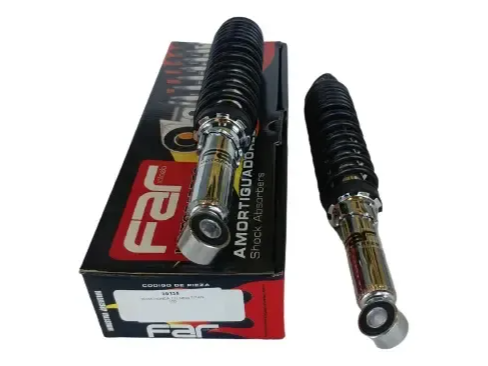 (05) AMORTIGUADORES TRASEROS TITAN 150 PAR