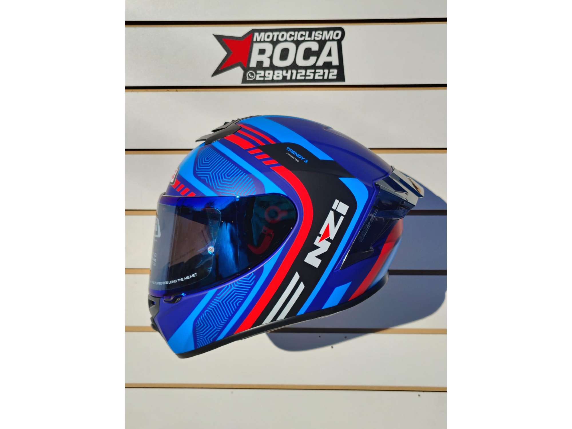 CASCO NZI TRENDY 3 STREAM CONNECTED DARK BLUE&RED
