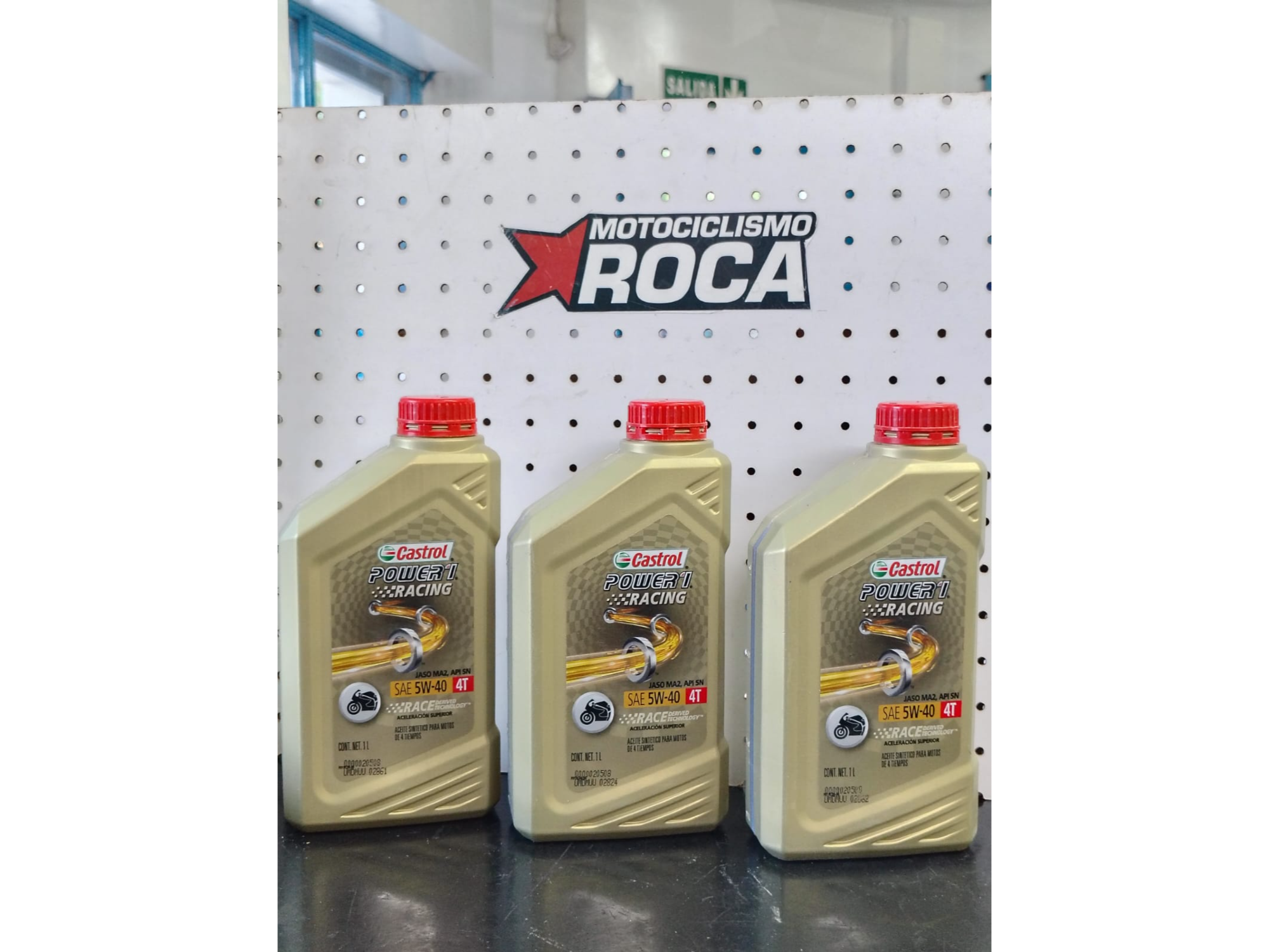 CASTROL POWER1 RACING 5W/40 100% SINTETICO 1LT