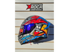 CASCO NZI GO RIDER STREAM SILVER&SKYBLUE MACAW