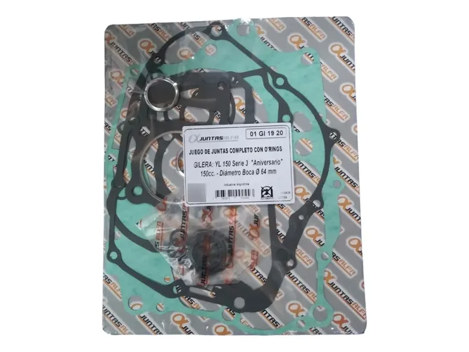 JUNTA DE MOTOR GILERA YL 150 C/ORING