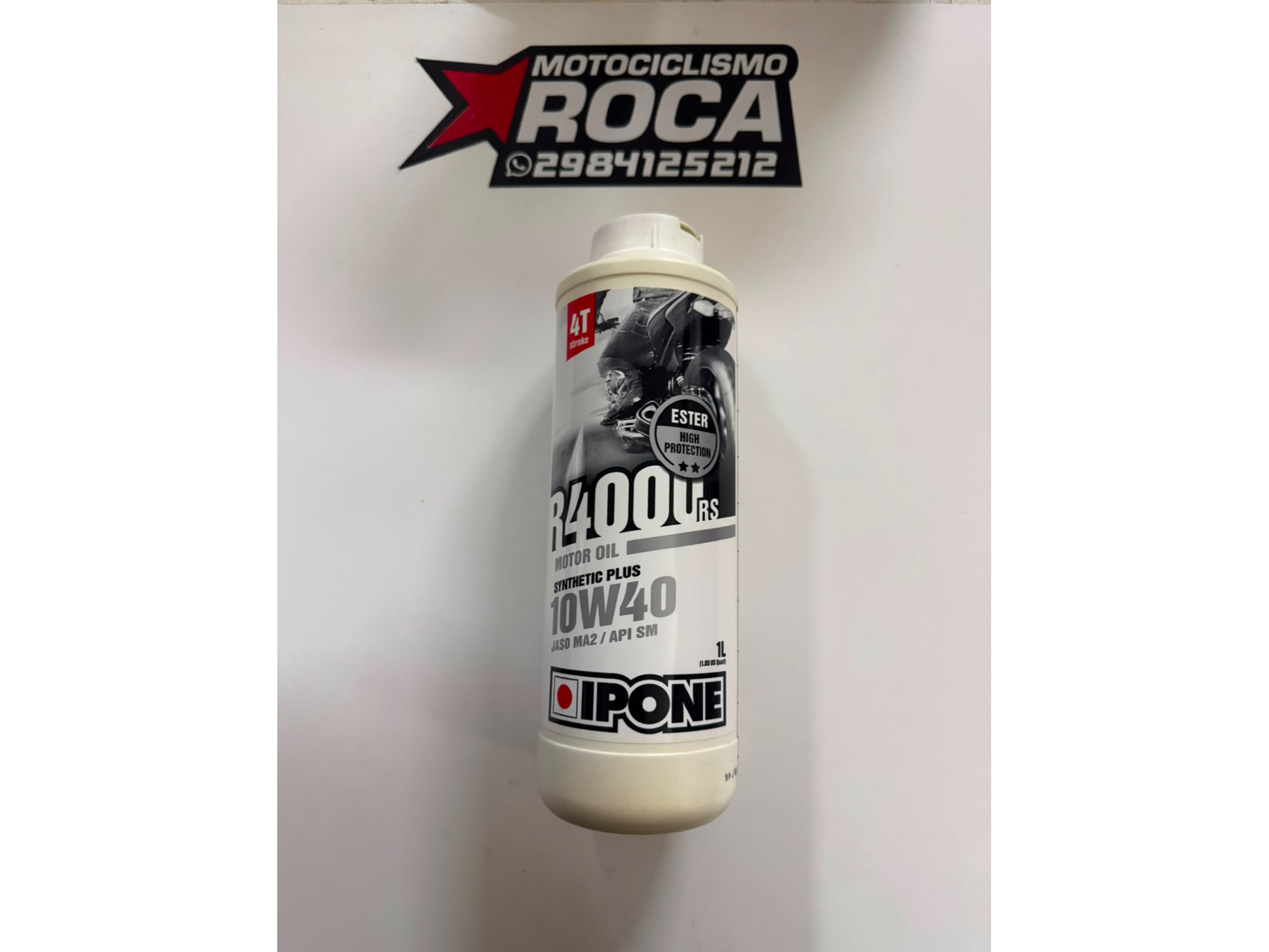 IPONE R4000RS 10W-40 SEMI SINTETICO 1LT
